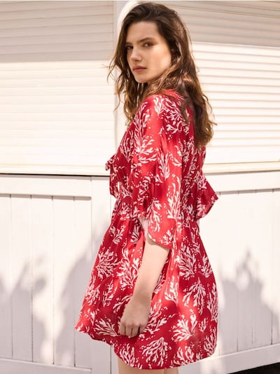 Kleid mit originellem Print