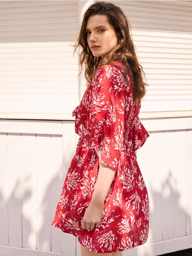 Kleid mit originellem Print - RESERVED