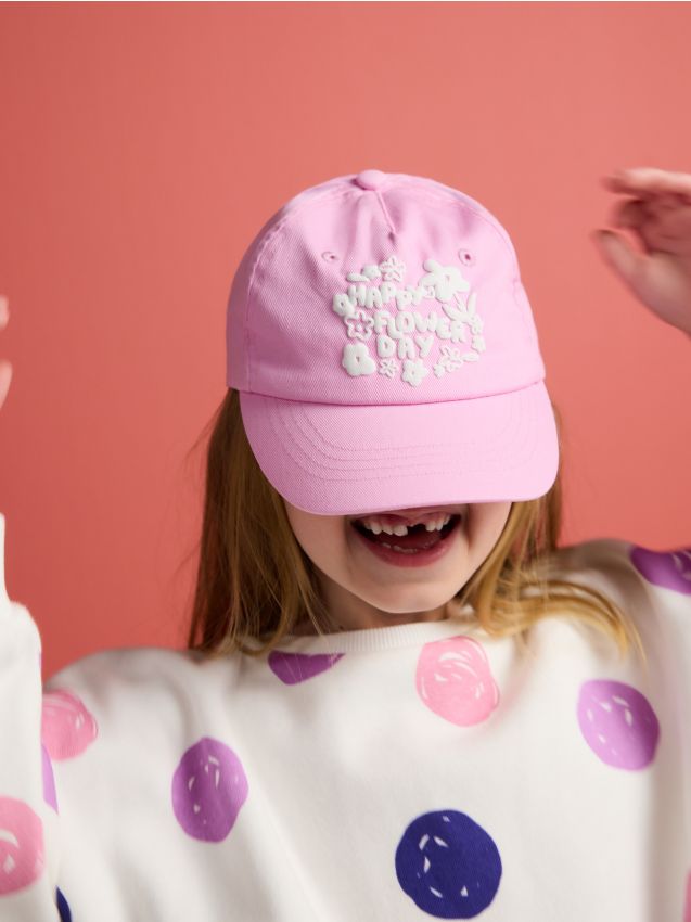 Beanie with print - RESERVED
