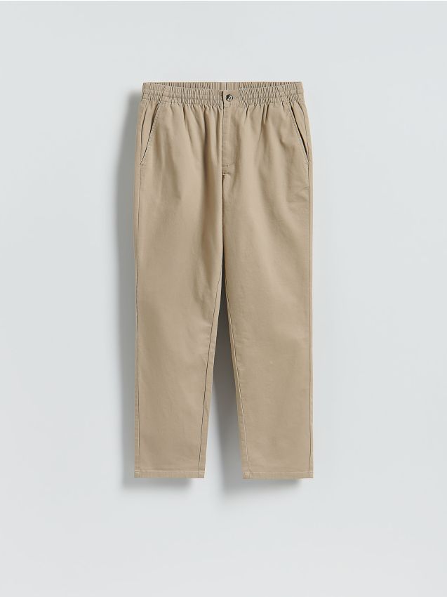 Reserved - Pantaloni jogger slim - bej