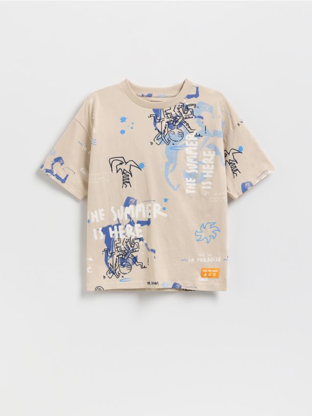 T-shirt with print - RESERVED