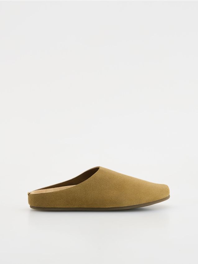 Suede mule shoes - RESERVED