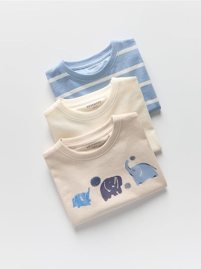 Bawełniany t-shirt 3 pack