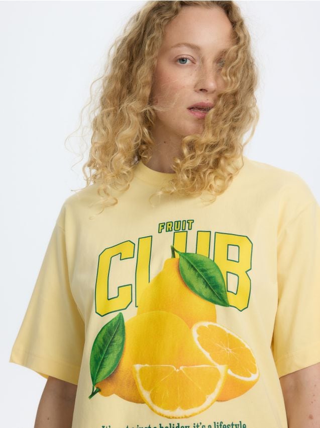 Regular fit printed T-shirt - RESERVED