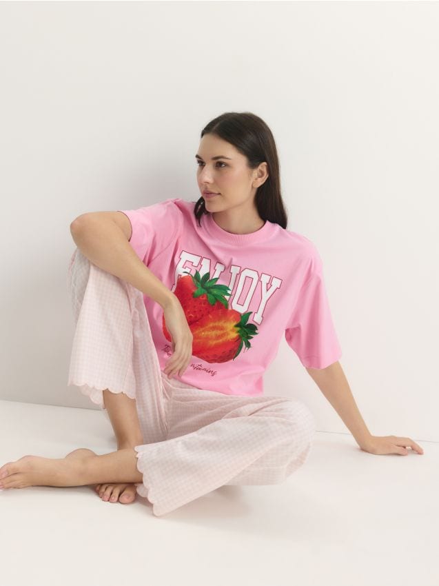 Regular fit printed T-shirt - RESERVED