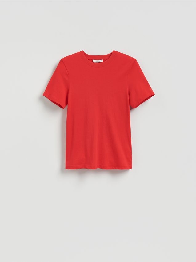 Mercerised organic cotton T-shirt - RESERVED