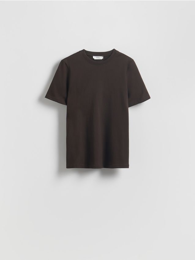Mercerised organic cotton T-shirt - RESERVED