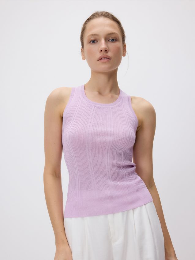 Rib knit top - RESERVED