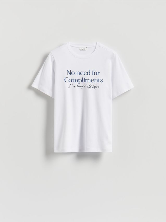T-Shirt mit Print - RESERVED