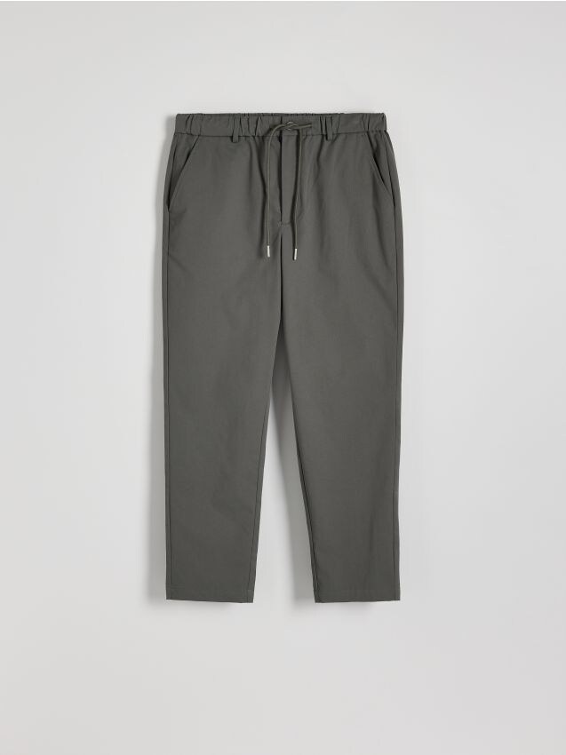 Reserved - pantaloni jogger regular - albastru-verzui