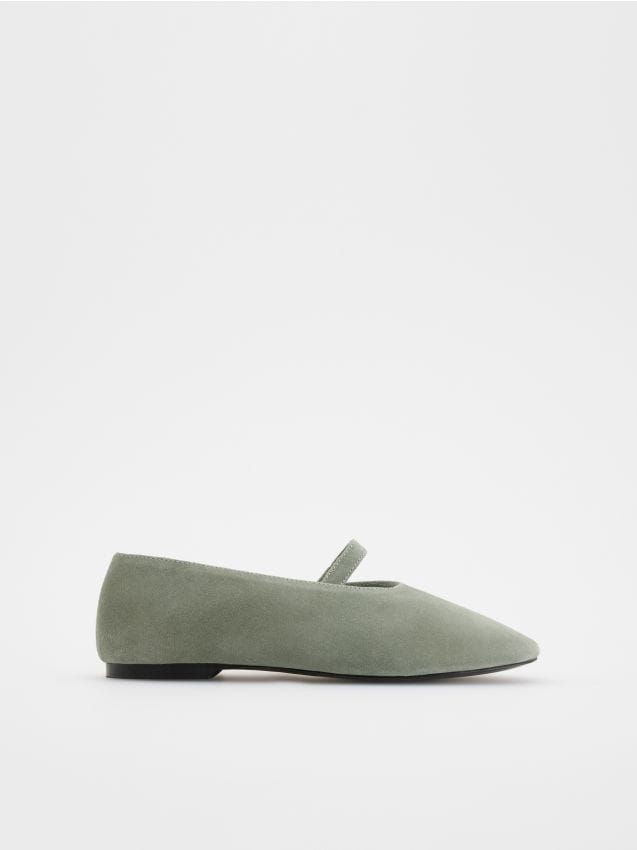 Ballerines en daim - RESERVED