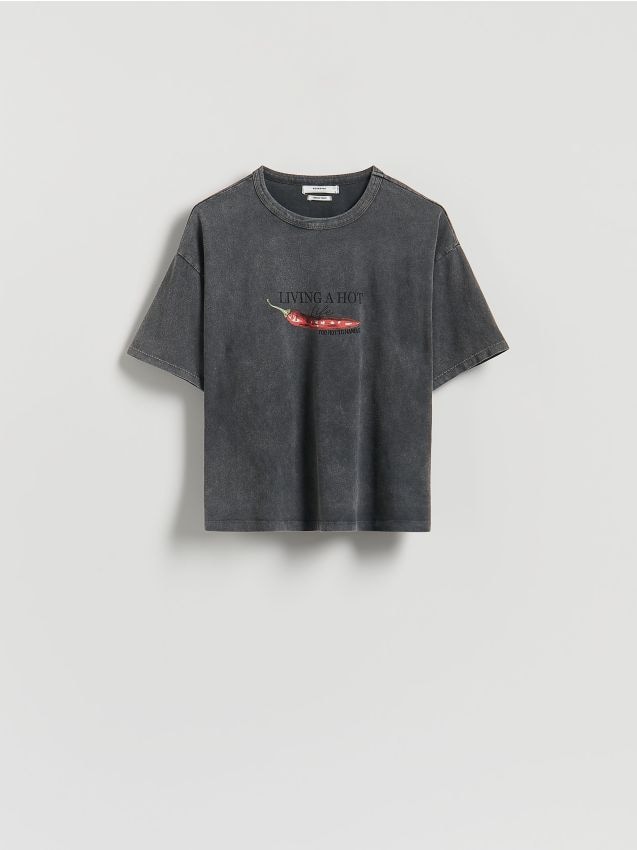 T-shirt with print - RESERVED