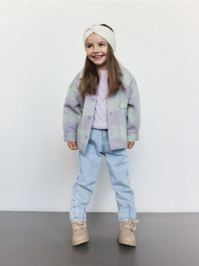 Decorative knit jumper - RESERVED