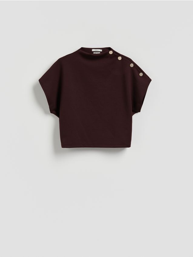 Bluza s ukrasnim dugmadima - RESERVED