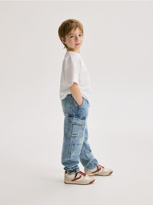 Joggers classici in denim - RESERVED