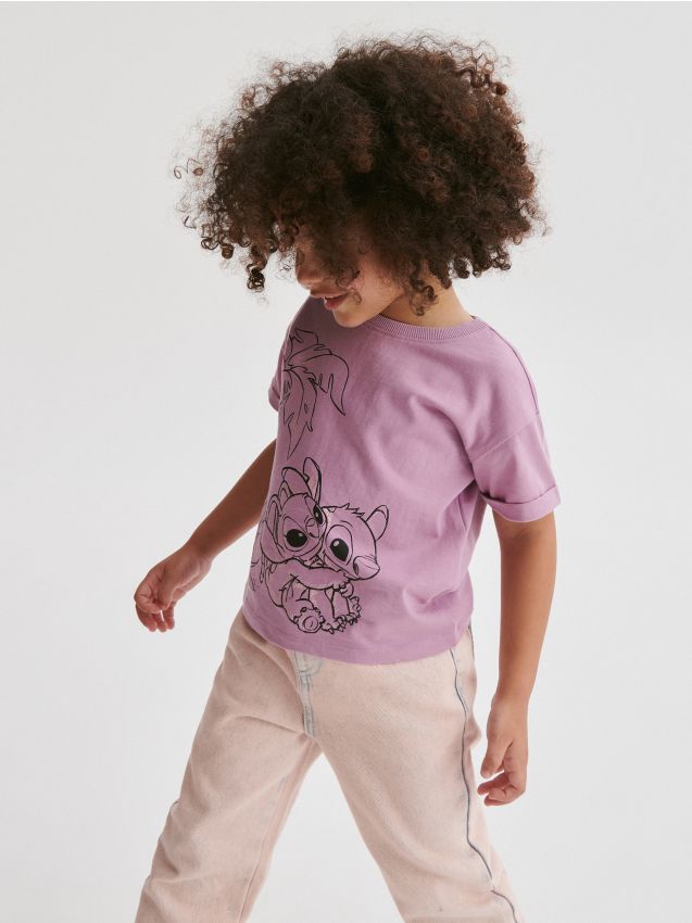 Reserved - babies` t-shirt - roz-pastel