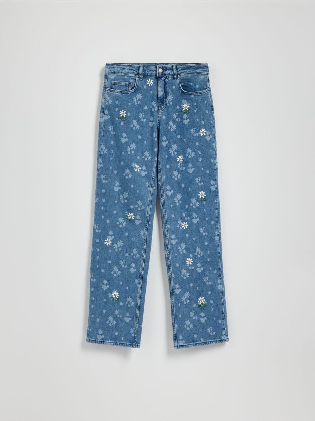 LADIES` JEANS TROUSERS - RESERVED