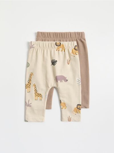Puuvillahousut, 2-pack