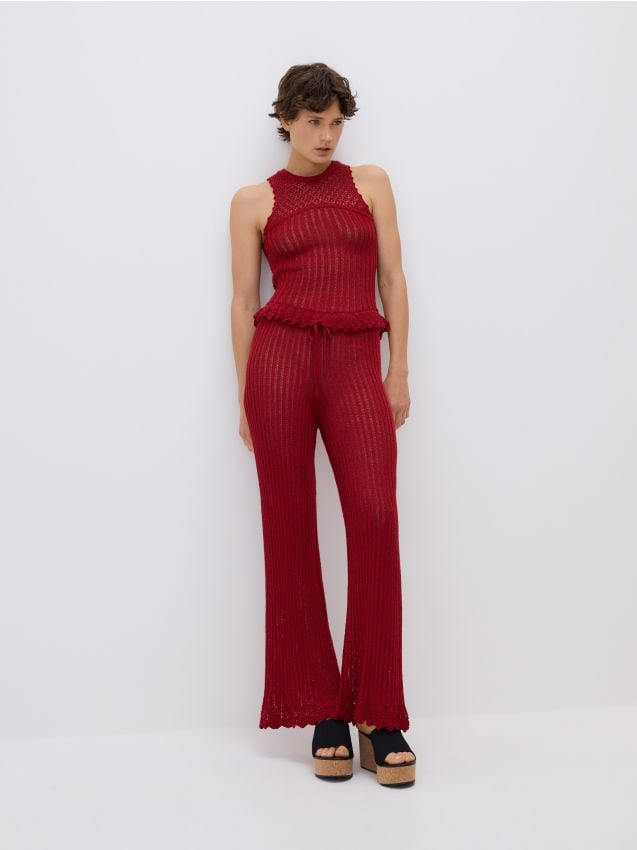 Pletene pantalone - RESERVED