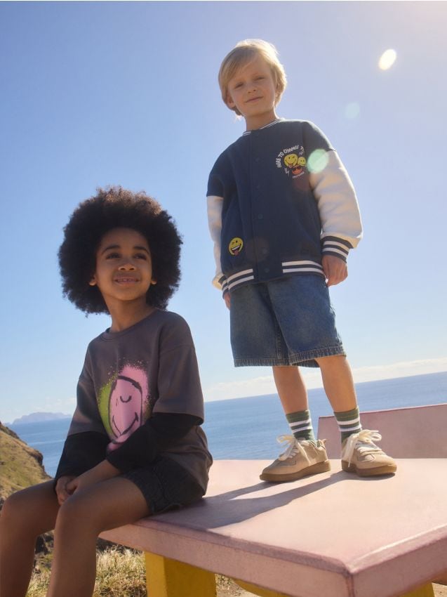T-shirt à manches longues SmileyWorld® - RESERVED