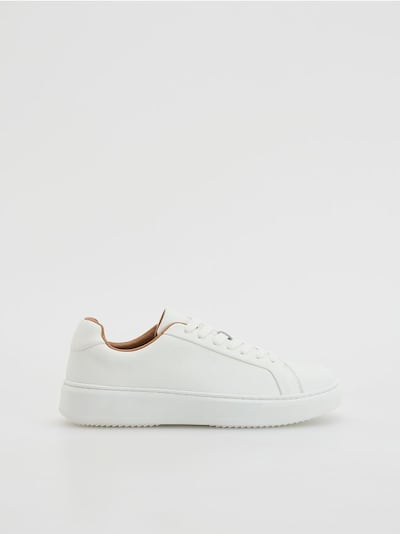 Leather rich sneakers