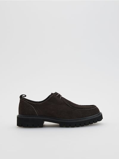 Suede shoes