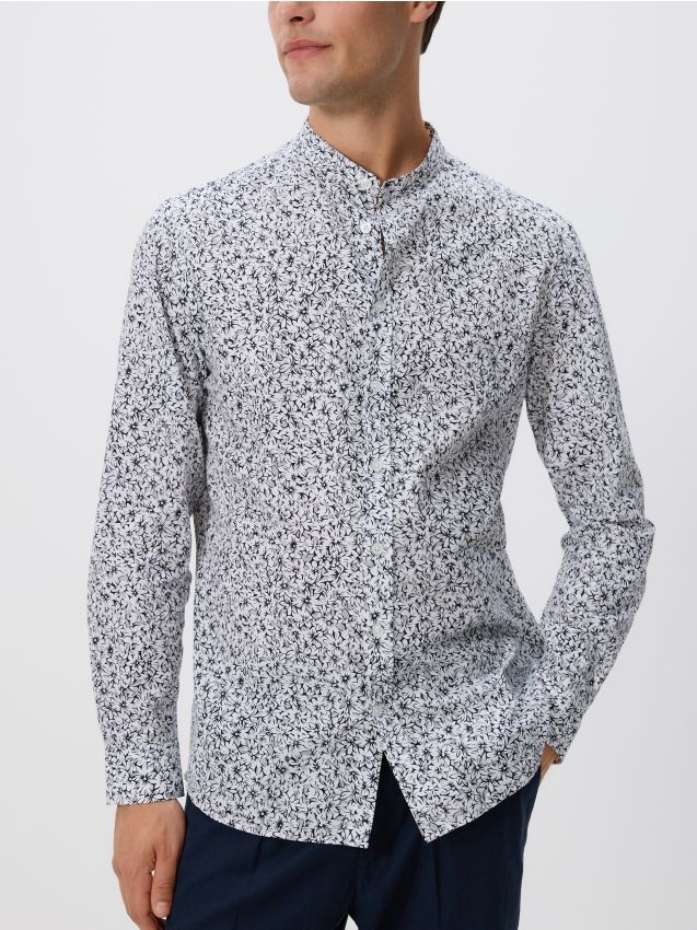 Regular fit Egyptian cotton shirt - RESERVED