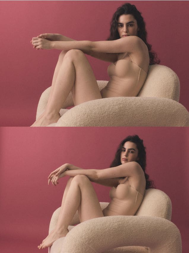 Bodysuit with molded cups - RESERVED