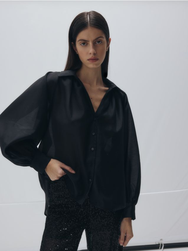Sheer shirt - RESERVED