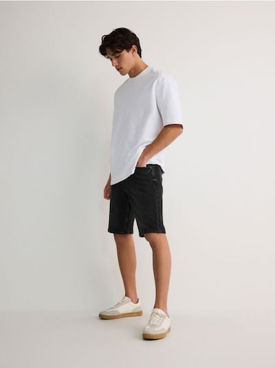 Calções de ganga slim fit