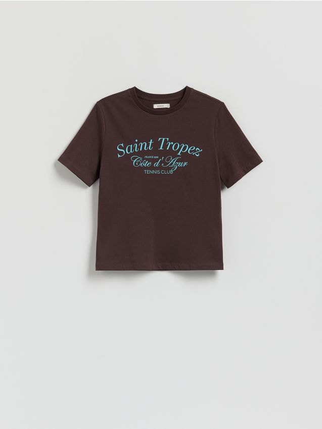 T-shirt met print - RESERVED