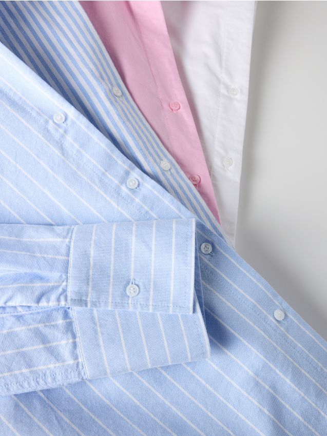 Chemise en coton rayée - RESERVED