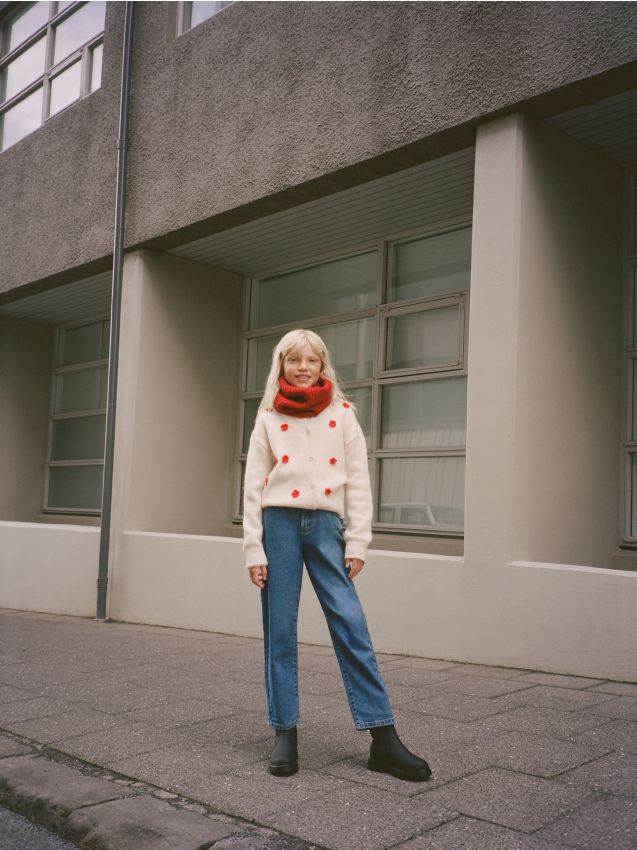 Hlače classic denim straight - RESERVED
