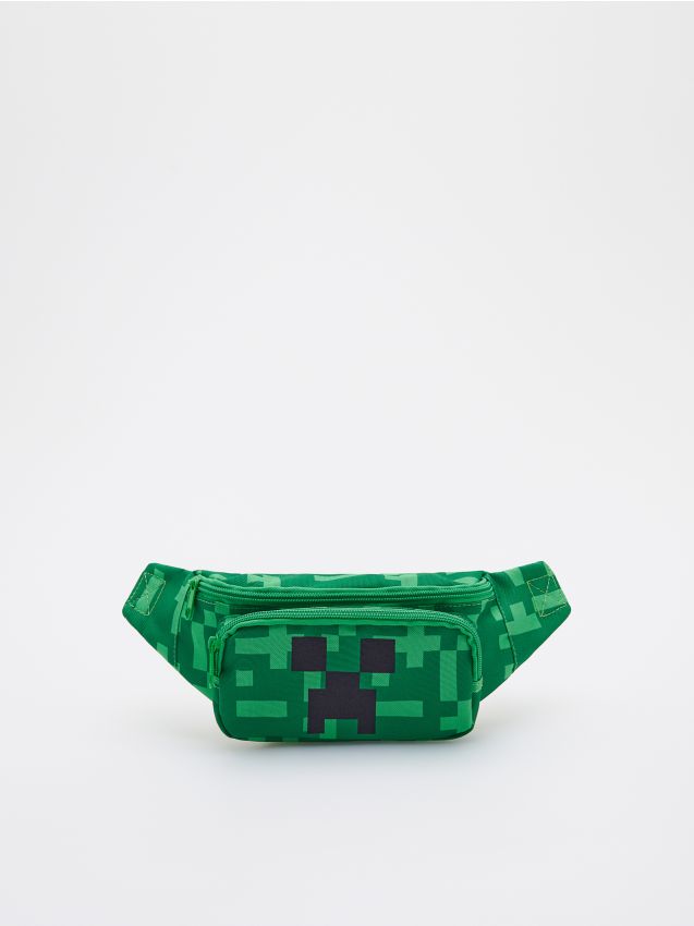 Reserved - borsetă minecraft - verde