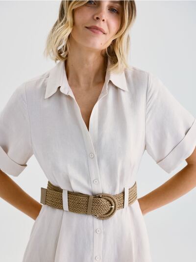 LADIES` DRESS & BELT
