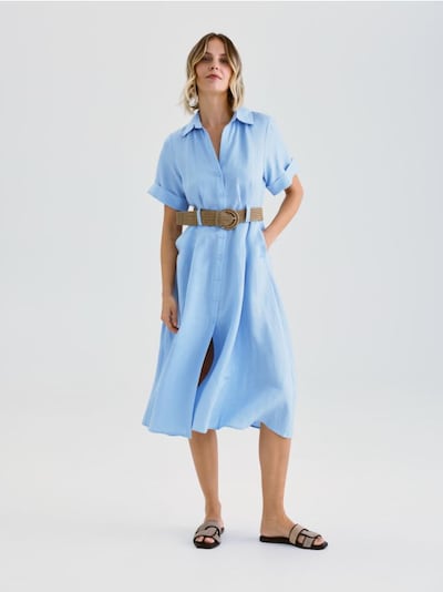 LADIES` DRESS & BELT