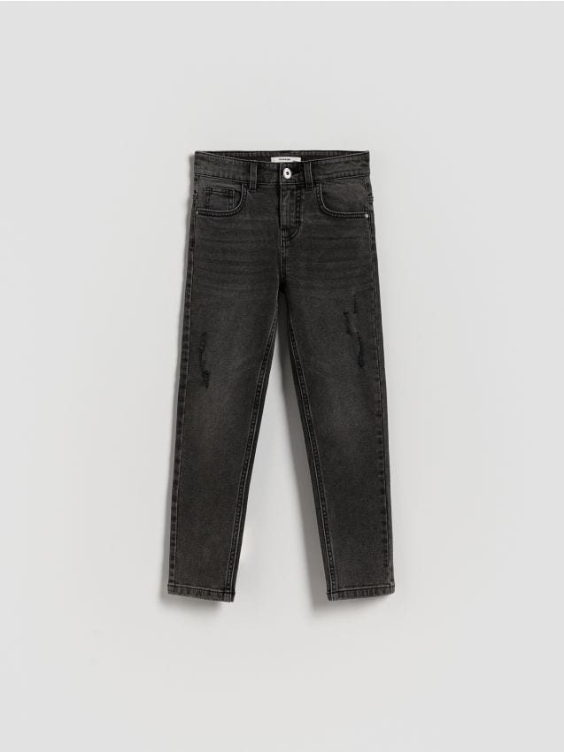 Ripped slim jeans - RESERVED