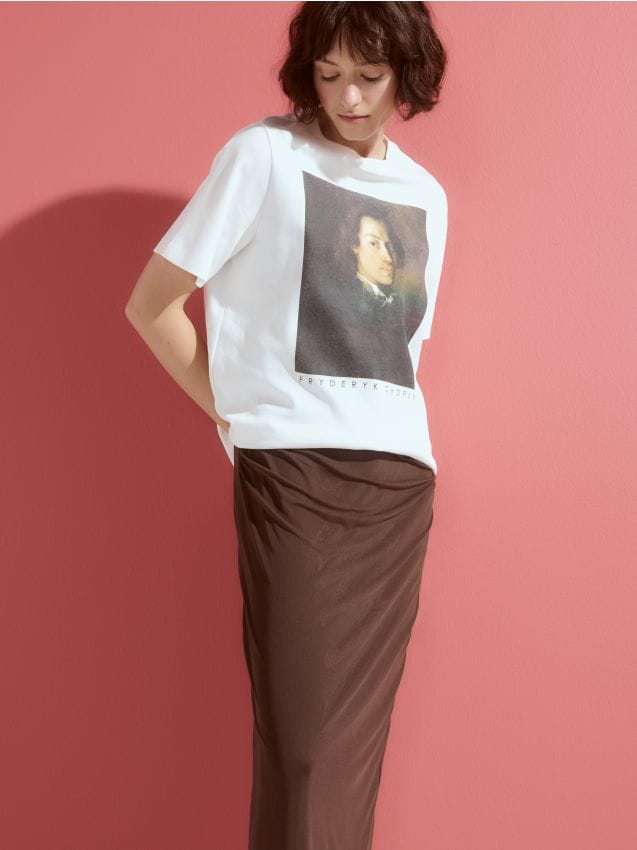 T-shirt with print - RESERVED