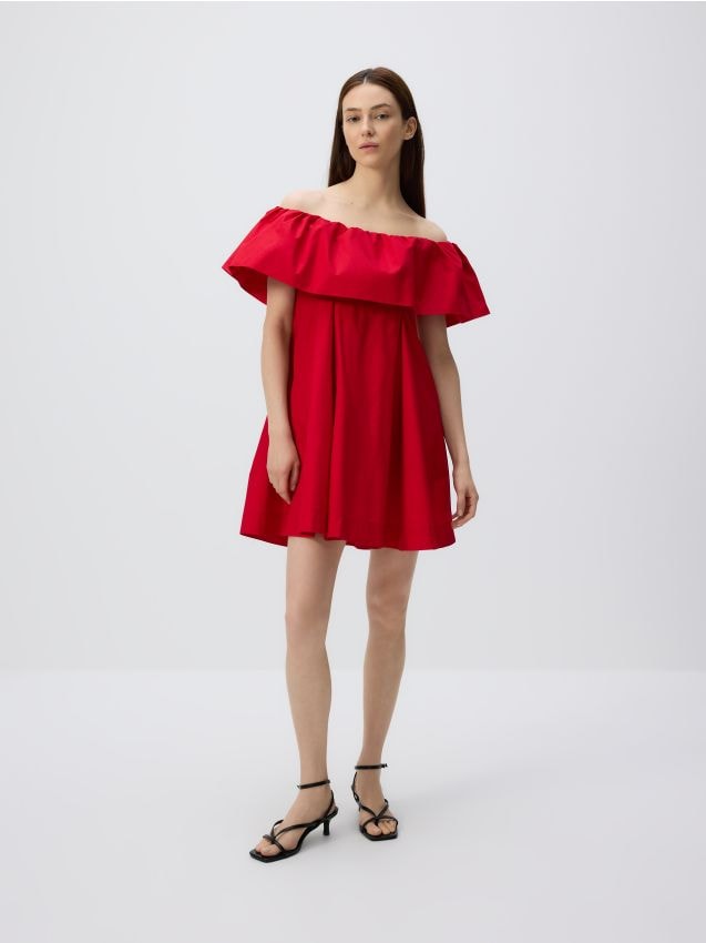 Off shoulder dress - RESERVED
