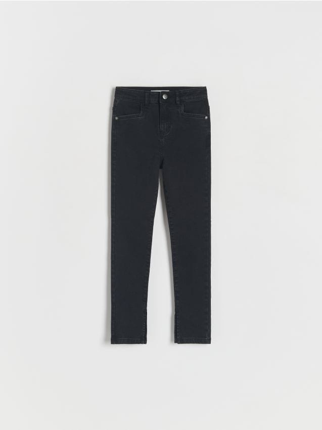 High waist slim jeans - RESERVED