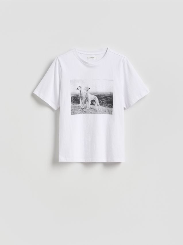 T-shirt with print - RESERVED