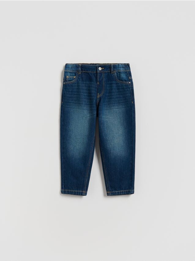Reserved - Blugi regular clasici - bleumarin