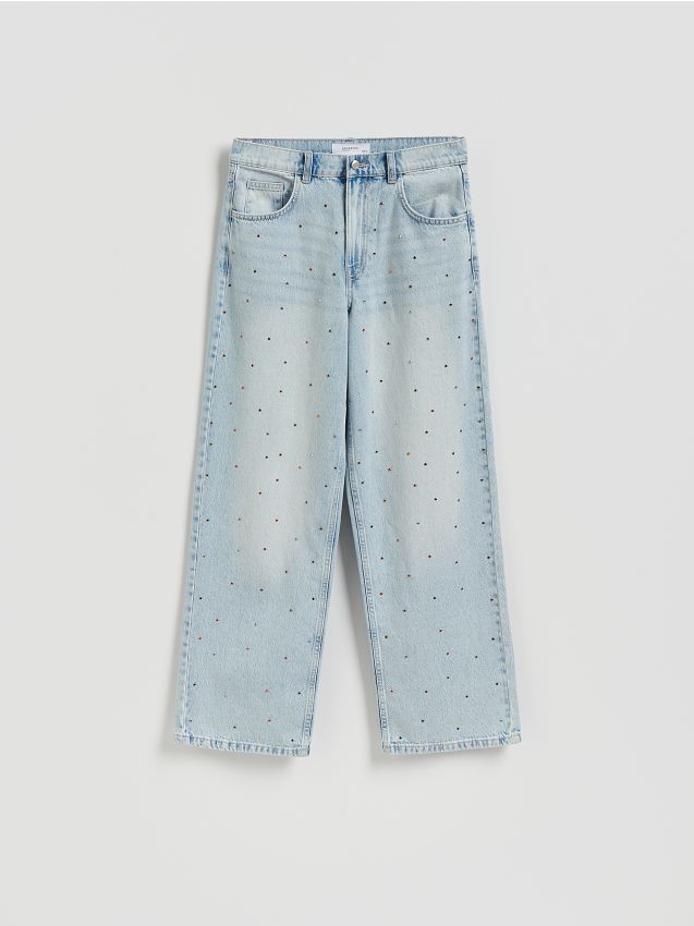 Baggy farmerke s kristalima - RESERVED