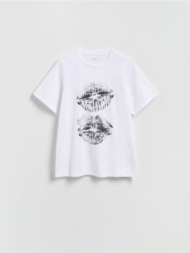 T-shirt met print - RESERVED