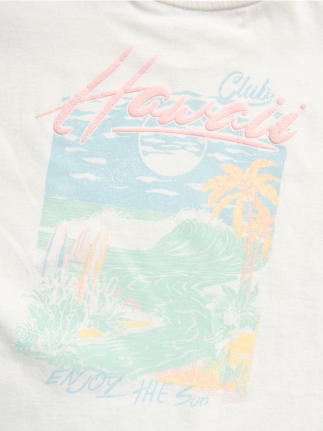 Back print T-shirt