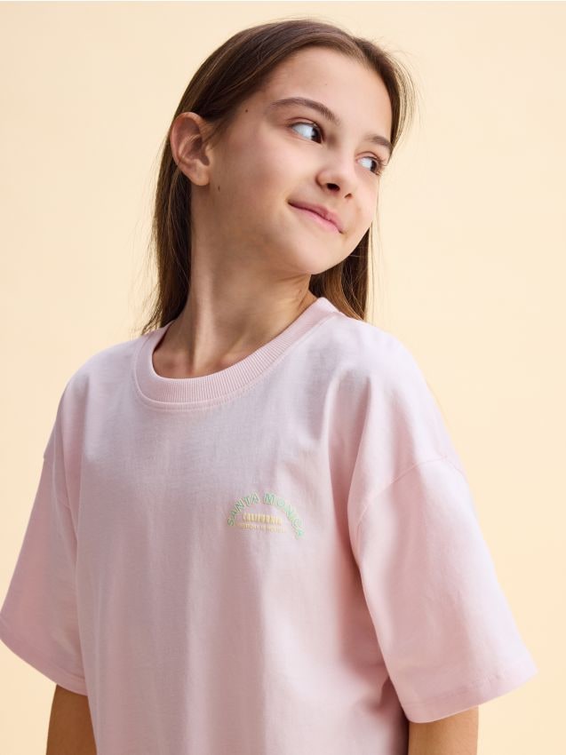 Back print T-shirt