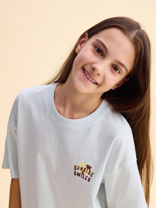 Back print T-shirt