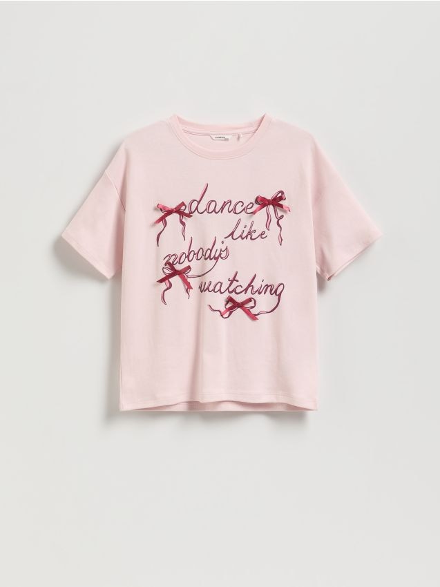 T-shirt with appliqué - RESERVED