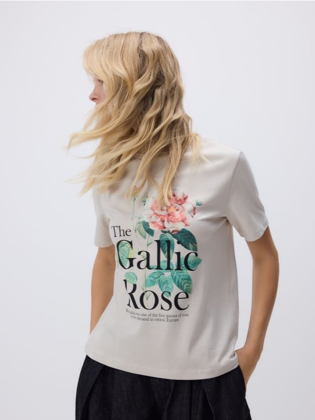 T-shirt z nadrukiem - RESERVED