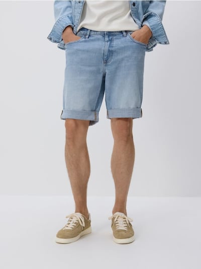 Džínové šortky slim fit